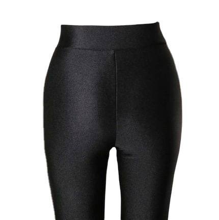 Лёгкие женские брюки с высокой посадкой — тонкая, эластичная ткань, идеально подходящая для тёплой погоды. — изображение 6