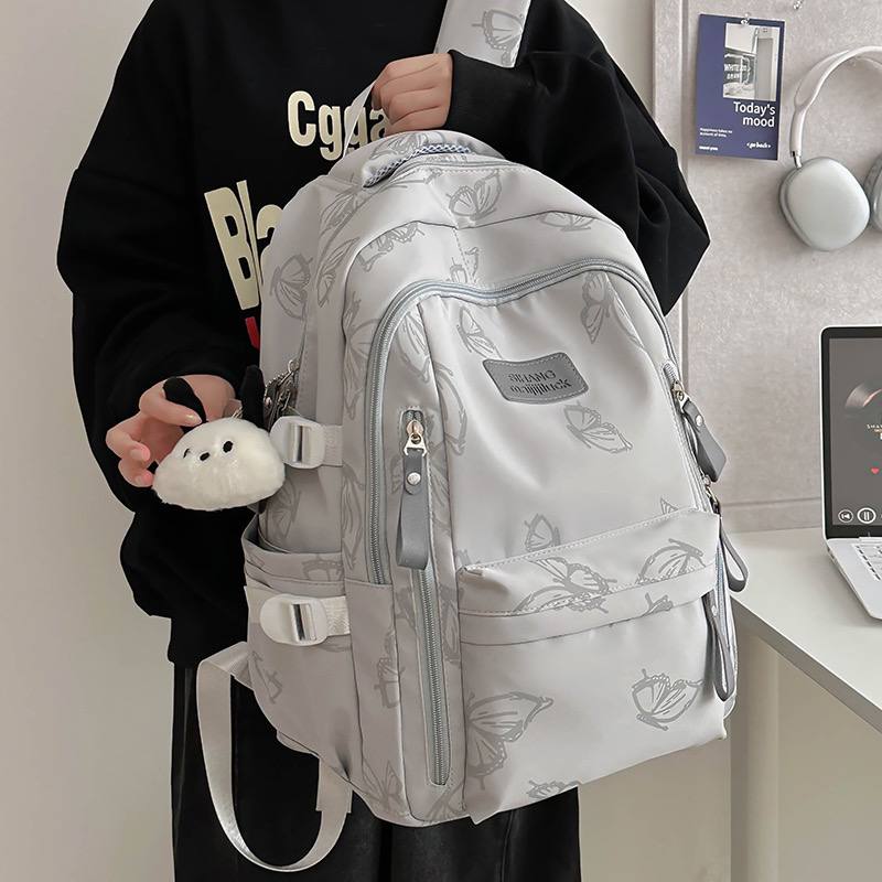 Японский стиль, INS‑мода: милый школьный рюкзак‑двухлямочник для девочек. Простой дизайн, аккуратный и современный — подходит для младших и старших школьниц — изображение 2