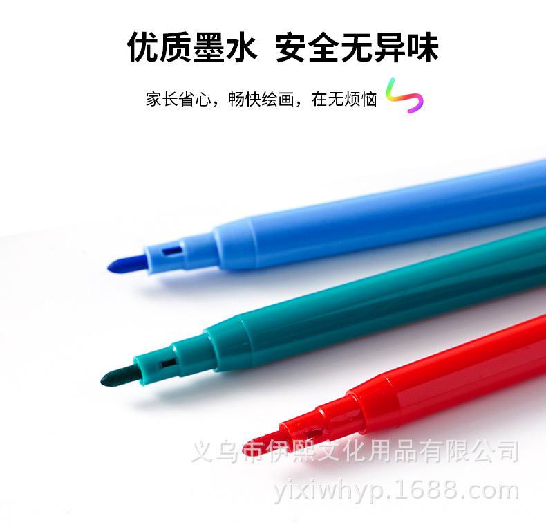 Фломастеры 12 цветов в наборе — отличный выбор для рисования, раскрасок и творческих проектов. — изображение 7