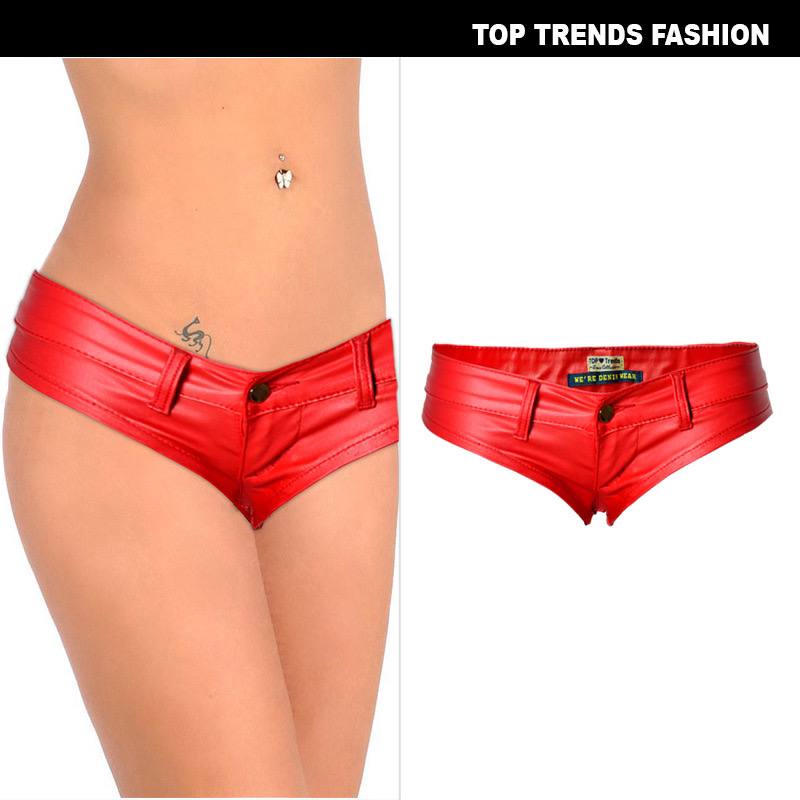 Женские шорты с PU-покрытием — смелый выбор для стильных и уверенных в себе. Эти шорты идеально подойдут для вечеринок, клубов и танцев, где важен не только комфорт, но и эффектный внешний вид. — изображение 4