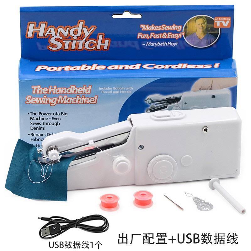 Компактная портативная швейная машинка для дома. Подходит для ручного и сетевого использования, удобна для мелкого ремонта — изображение 6