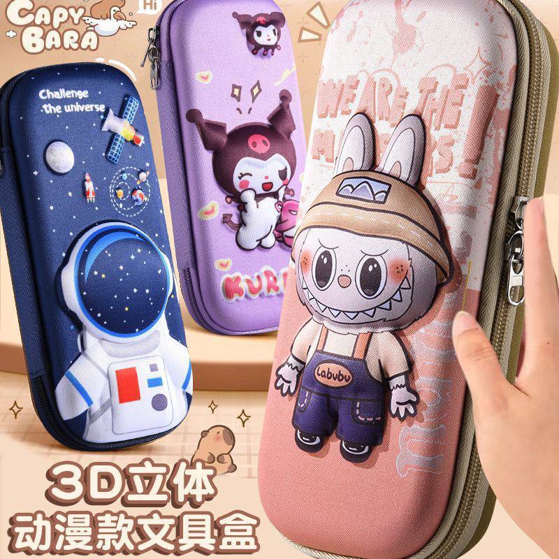 Пенал с Лабубу — стиль и удобство для школьников и фанатов — изображение 3