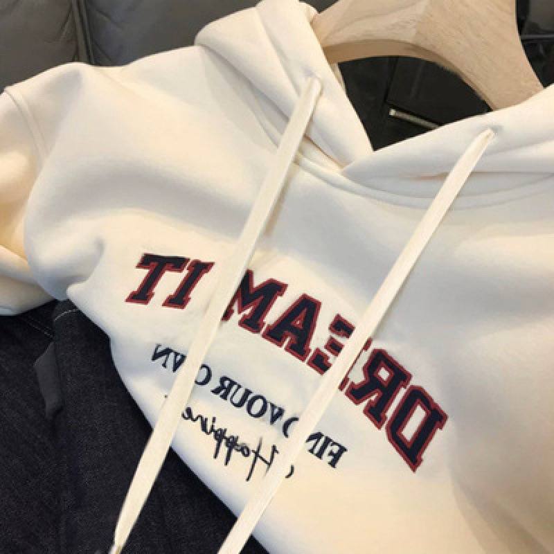 Худи INS для осени и зимы, с капюшоном, утеплённое, свободный крой, стильный и удобный вариант для повседневной носки. — изображение 4