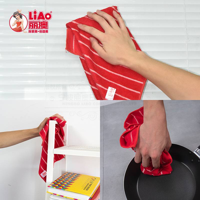 Салфетка из микрофибры 'Кухонное впитывающее полотенце' для мытья посуды. — изображение 2