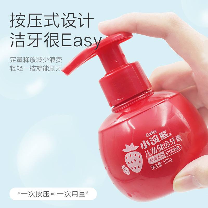 Детская зубная паста 'Маленький енот' с фруктовым ароматом. Без фтора, безопасна для детей, освежает дыхание и бережно очищает зубы. — изображение 3