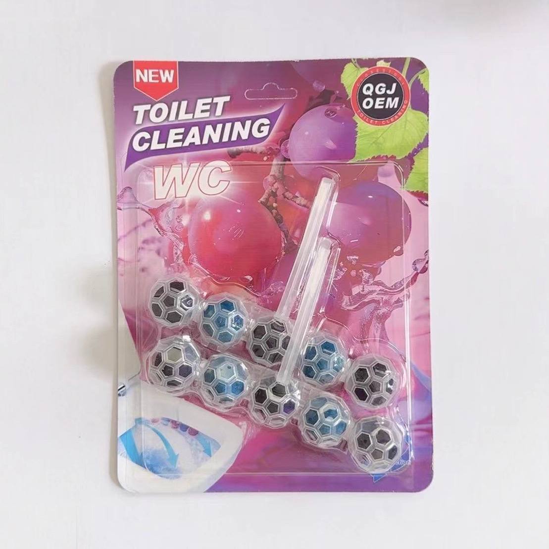 Подвесной шарик для унитаза — средство для очистки, удаления налёта и запаха. Эффективное и удобное решение для туалета. — изображение 2