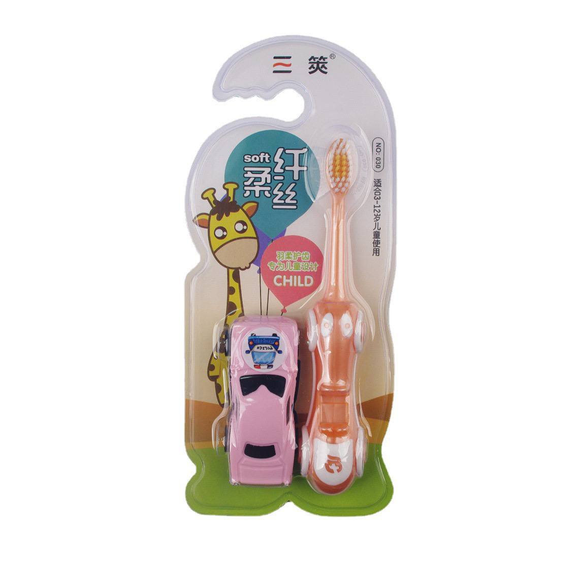Зубная щётка для детей с ярким дизайном и мягкой щетиной. Идеальна для малышей и школьников. — изображение 3