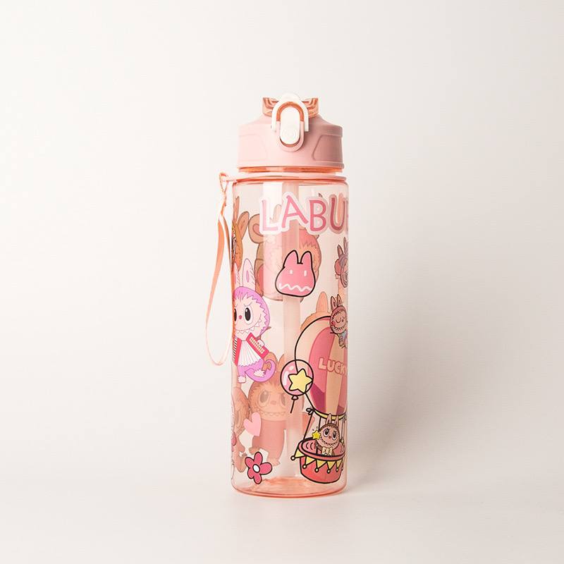 Детская прозрачная чашка с мульти-дизайном и защитой от падения. Большая ёмкость, удобна в дороге. — изображение 5